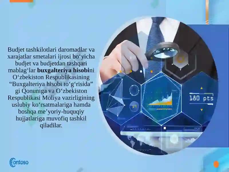 Byudjet tashkilotlaridabyudjet hisobiningtashkiliy–uslubiyjihatlarivahuquqiy asoslari 4