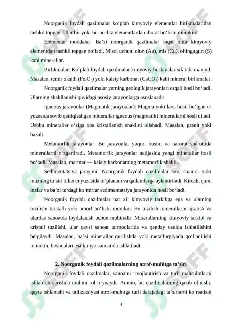 NOORGANIK FOYDALI QAZILMALAR 4