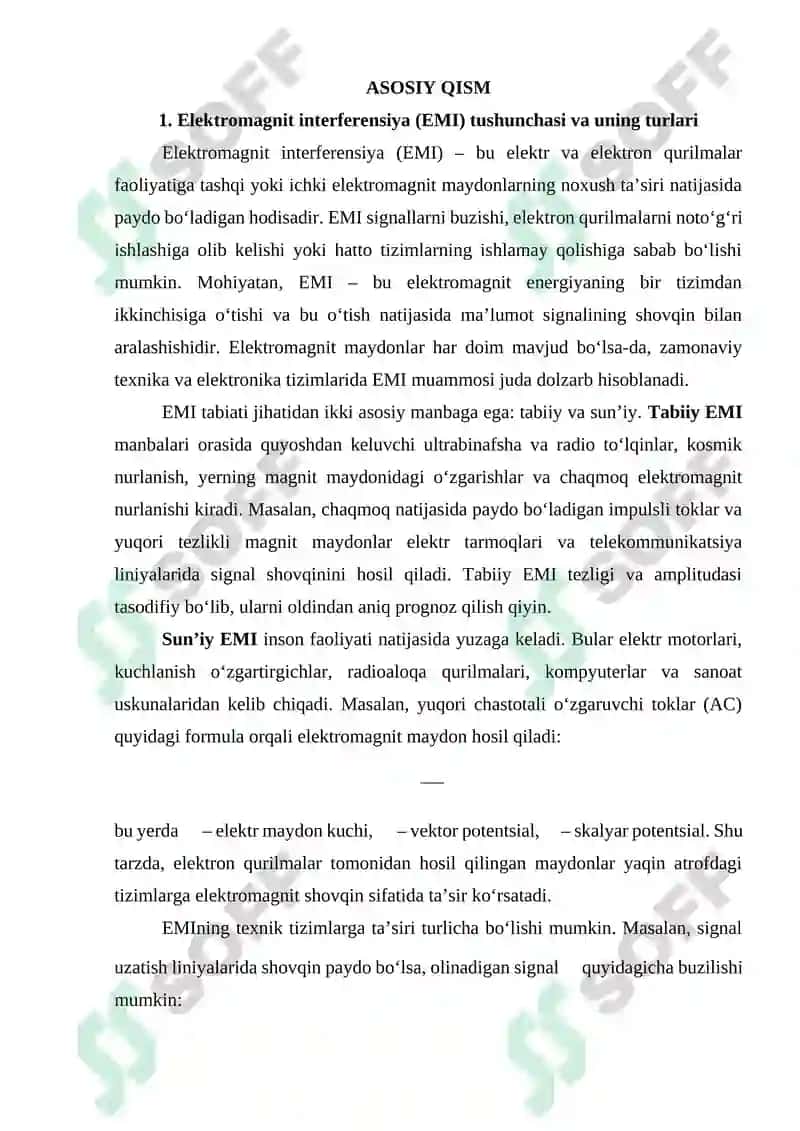 Elektromagnit interferensiyalarni aniqlash usullari 4