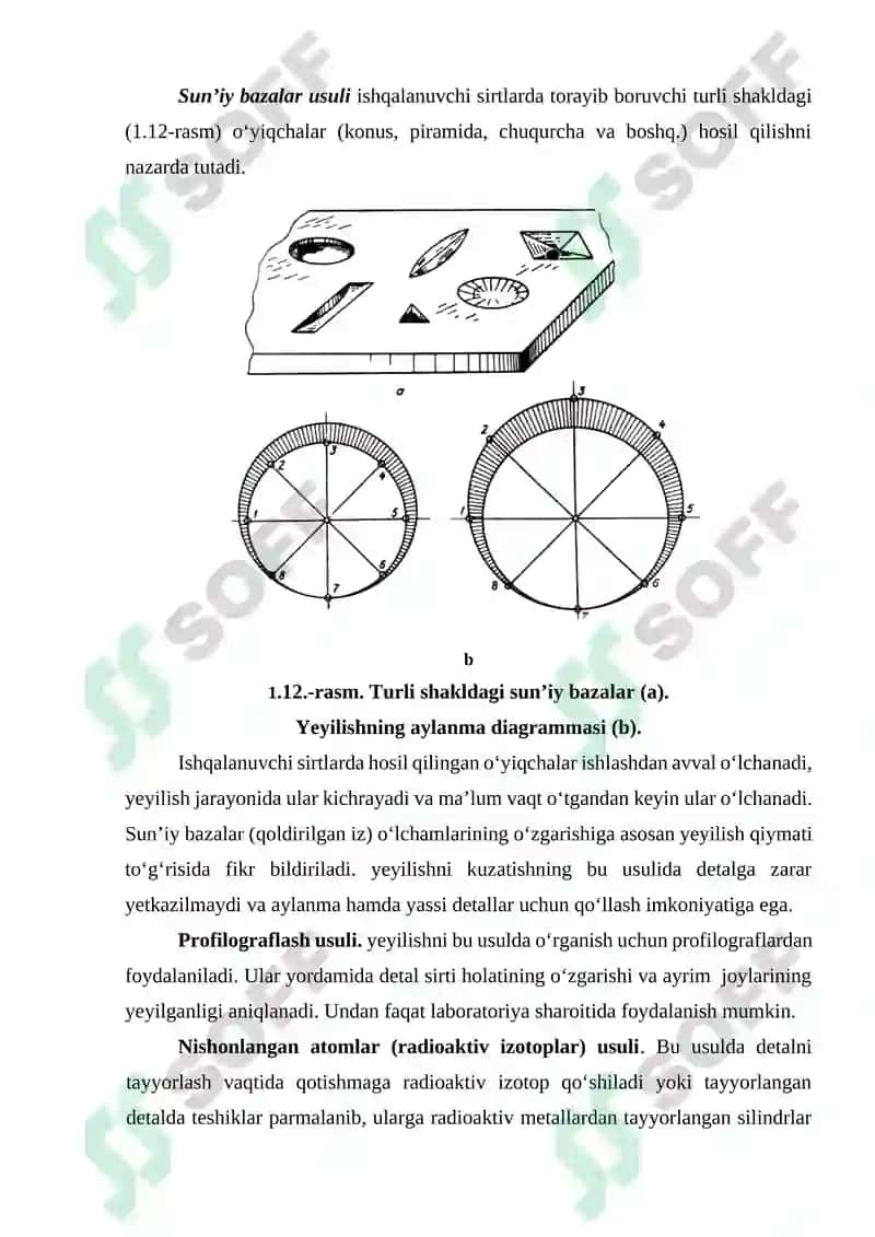 Mashina detallarida ish davomida vujudga keladigan nuqsonlarni aniqlash usullarini о‘rganish. 4