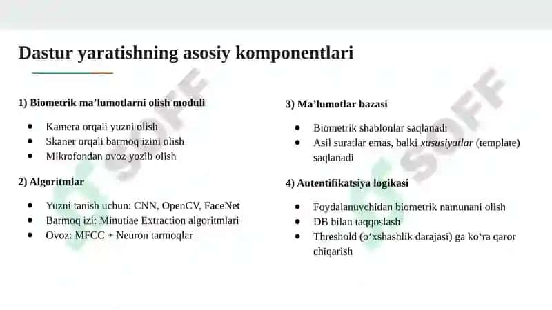Biometrik autentifikatsiyalash 4