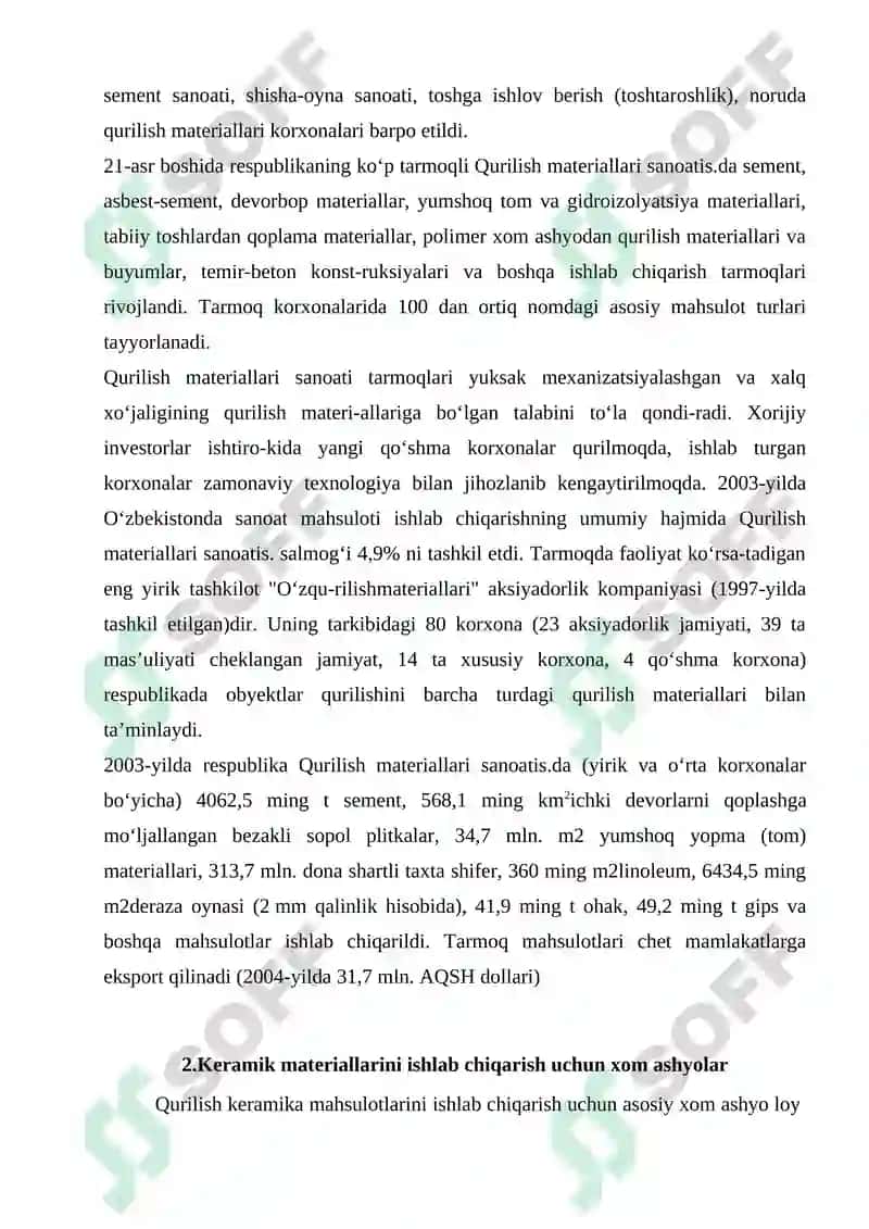Qurilish materiallari 4