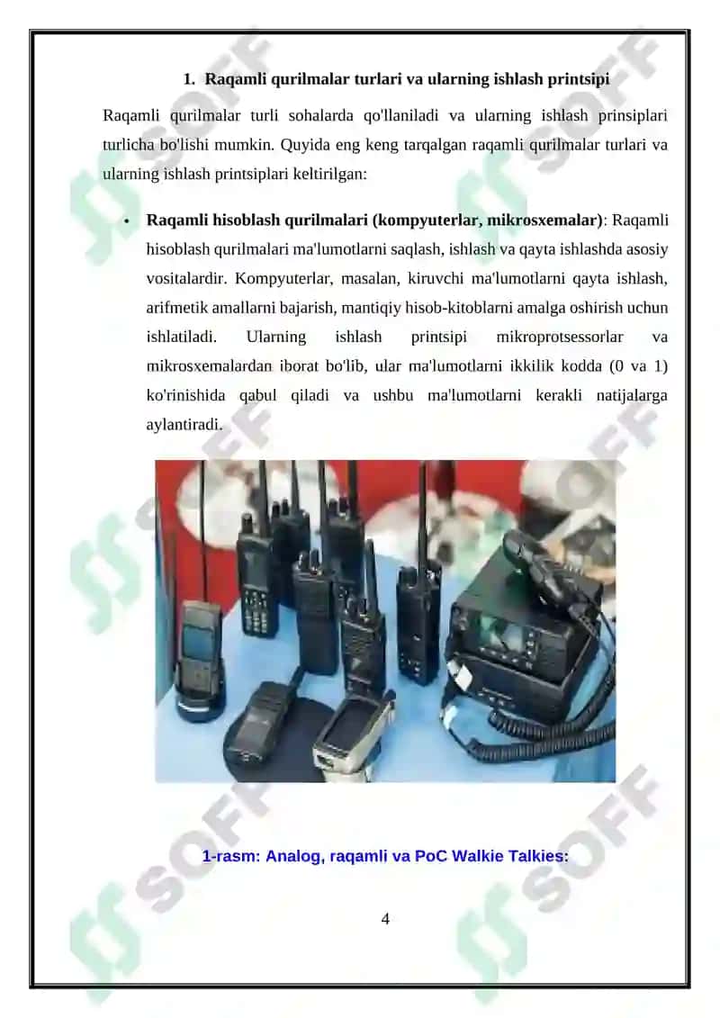 Raqamli qurilmalar va ularning ishlash printsipi 4