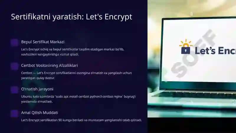 Linux serverga HTTPS va SSL/TLS sertifikatlarini o‘rnatish 4