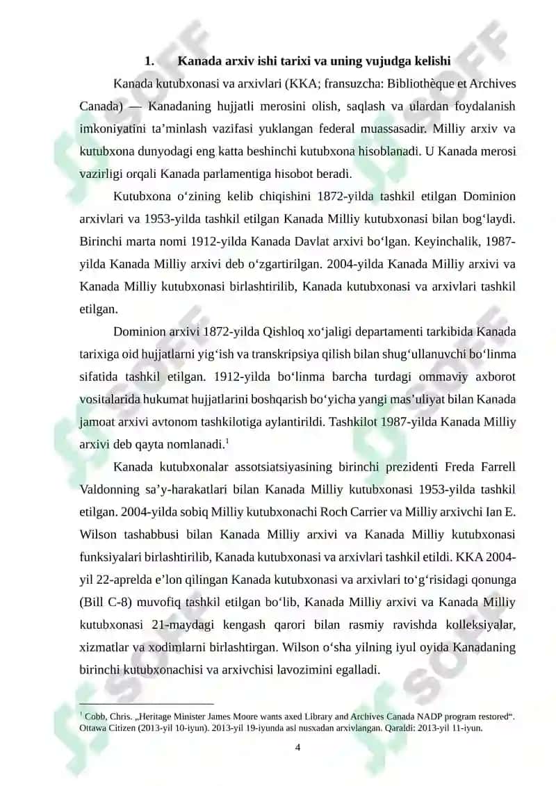 Kanada arxivi 4
