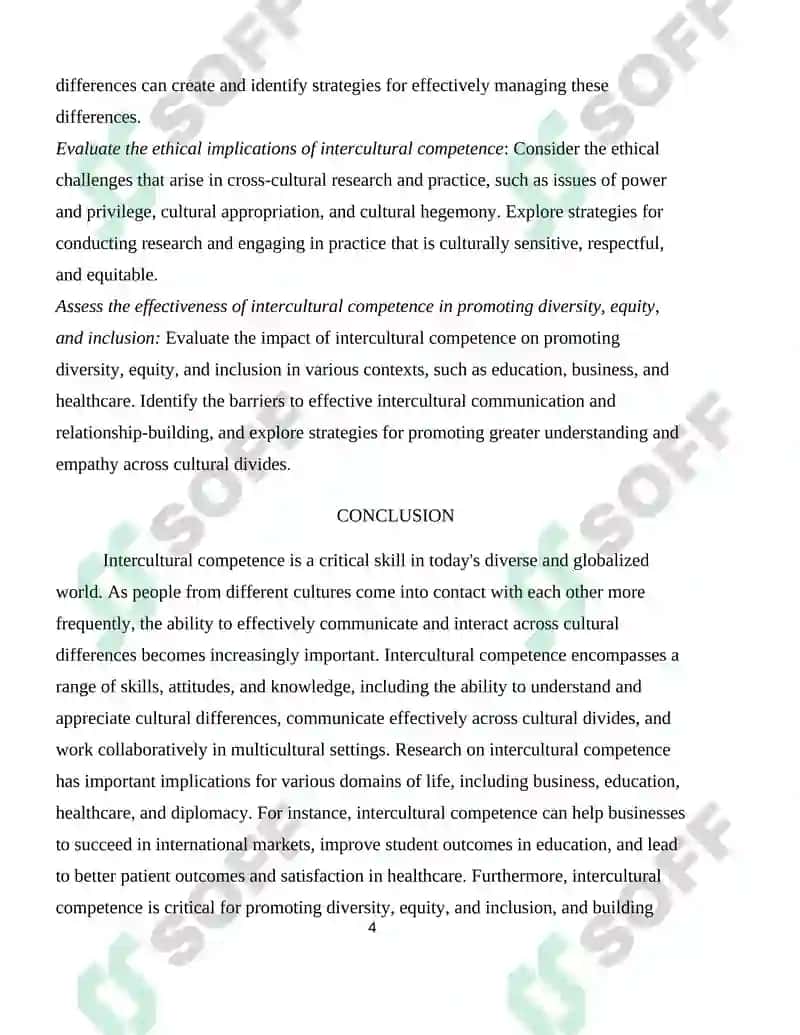 Intercultural Competence 4
