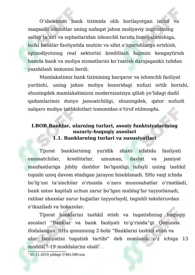 Banklar va ularning turlari 4