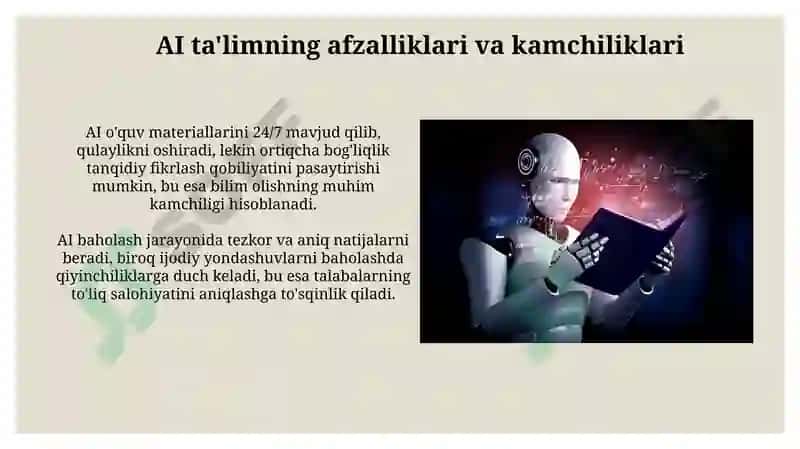 Talimda suniy intellekt 4