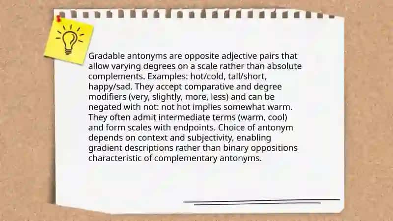 Antonyms 4