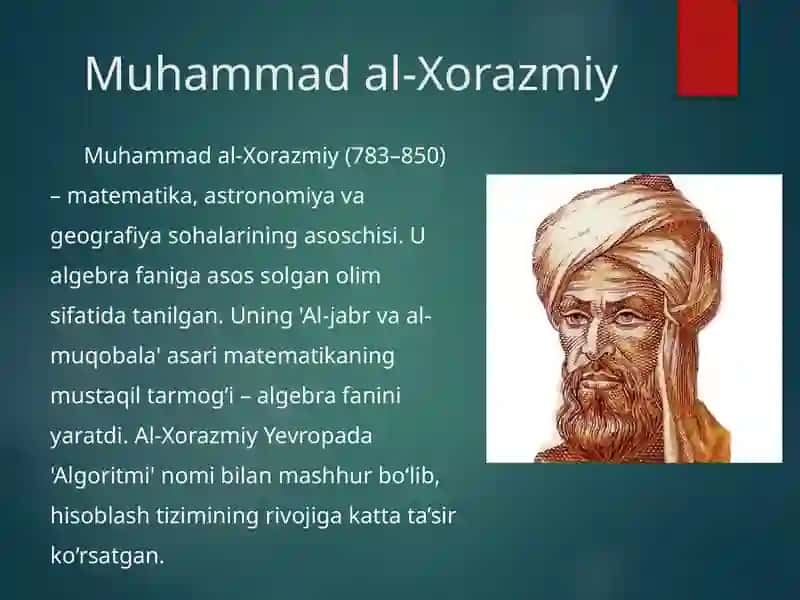IX–XI asrlarda madaniy uyg‘onish (Renessans) va buyuk allomalar 4