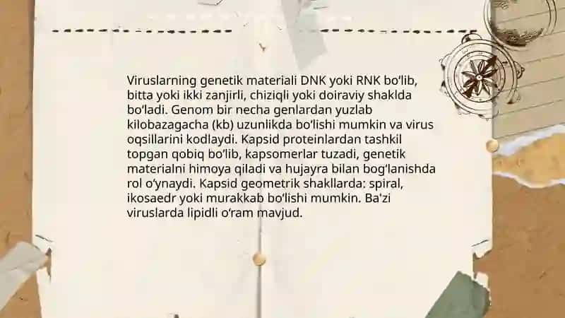 Virus nima? Avdarova Sayqal 4