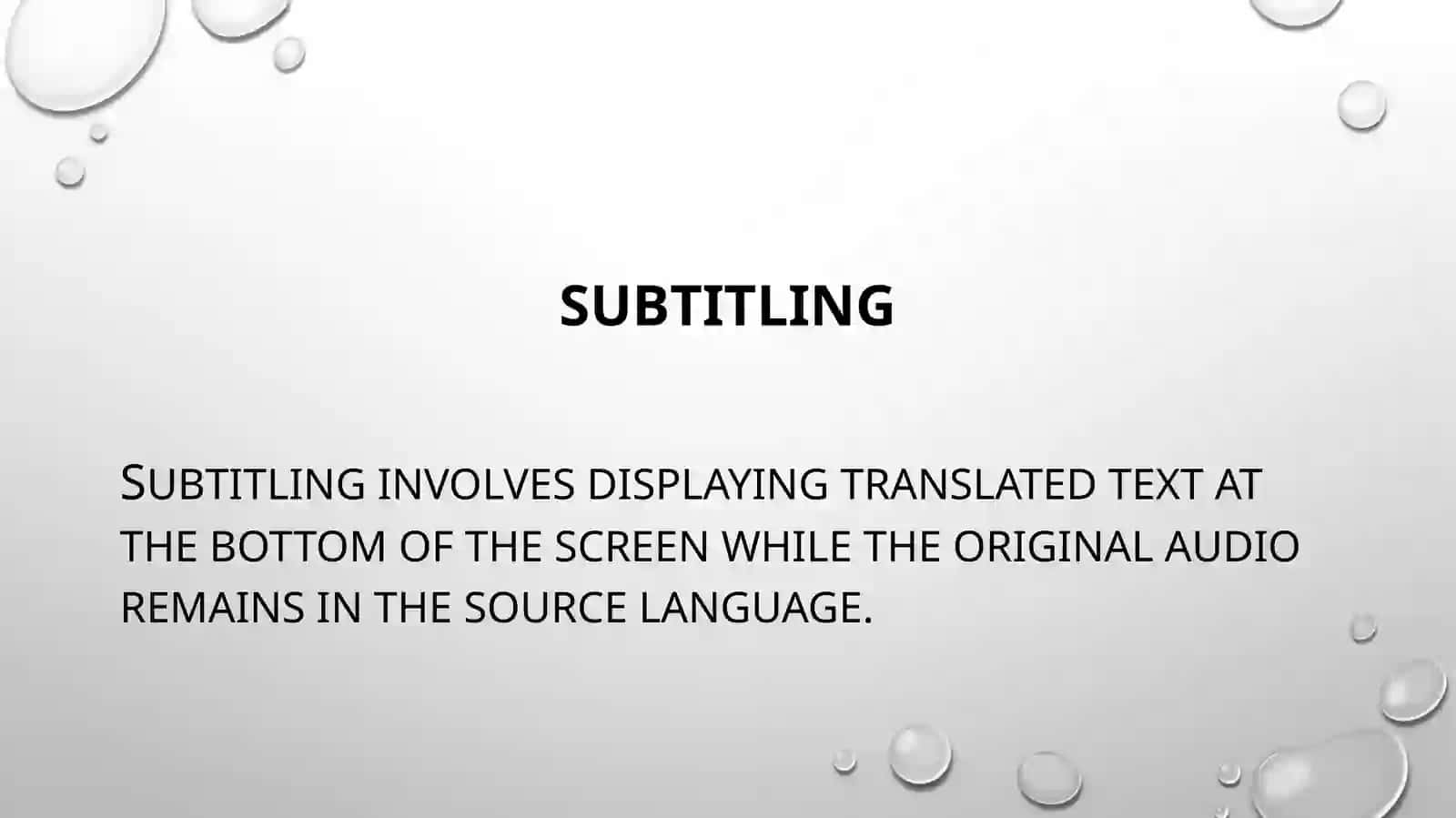 Audiovisual translation 4