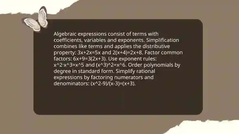 Algebra 4