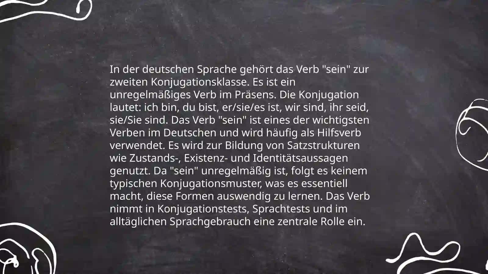 Konjugation im Präsens: "haben" 4