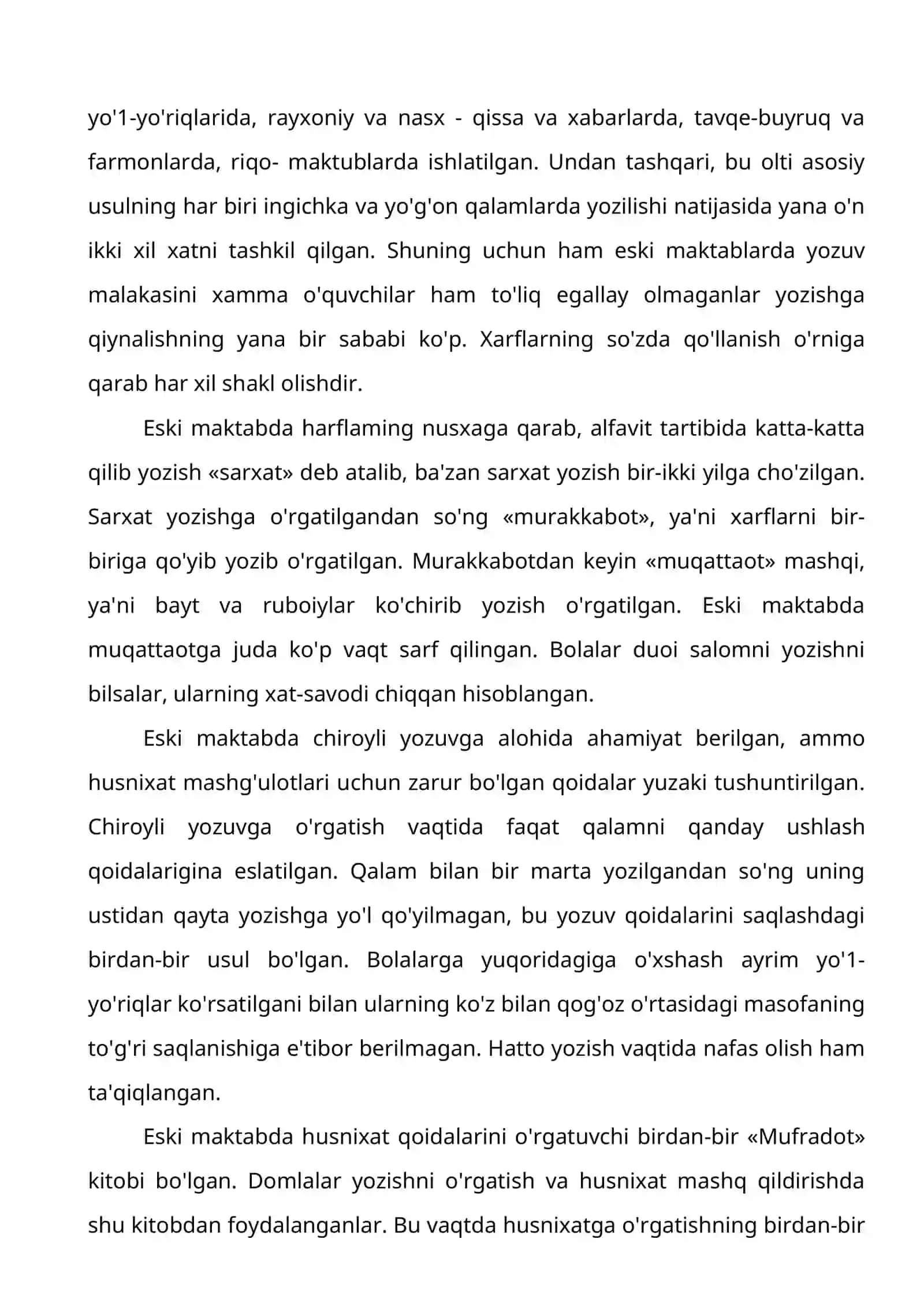 HUSNIXAT METODIKASINING RIVOJLANISH TARIXI 4
