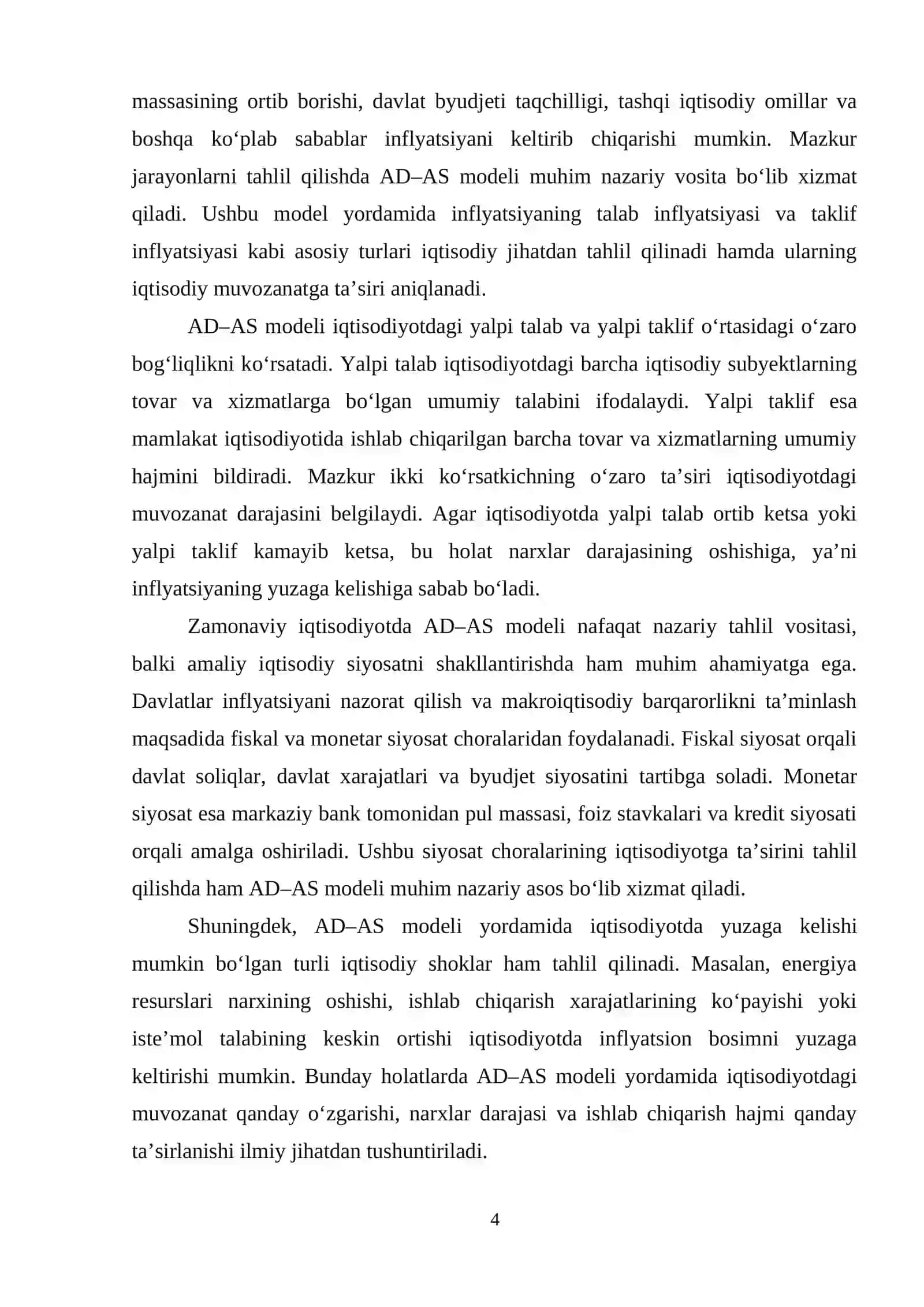 AD-AS dinamik modeli 4