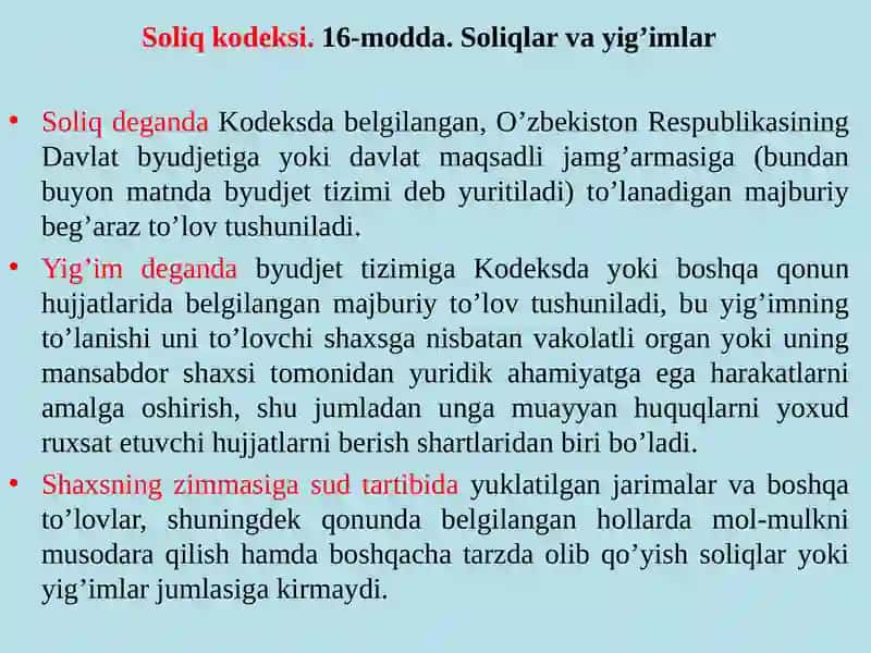SOLIQLAR VA SOLIQQA TORTISH 4