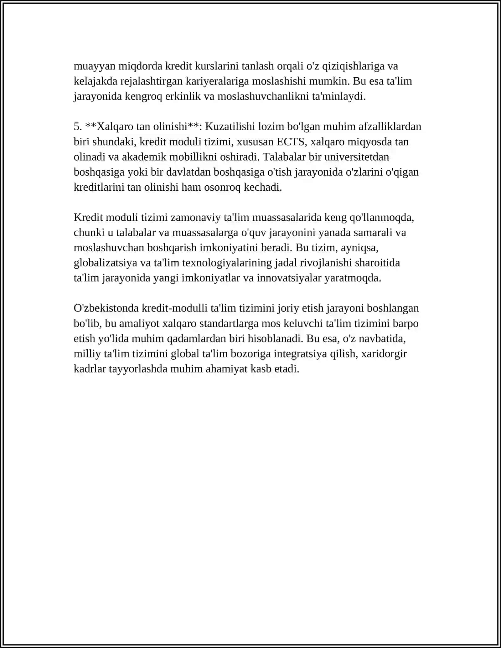 Kredit Modul Tizimi 4