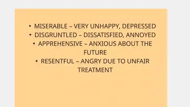 EMOTIONS AND REACTIONS 4