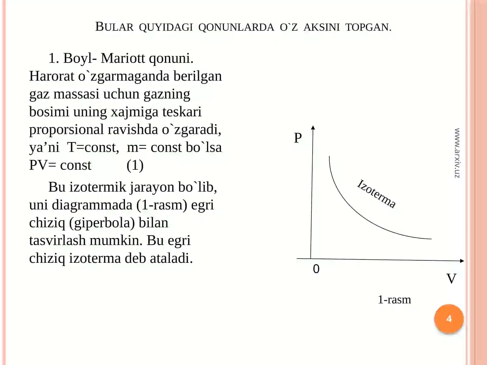 Molekulyar-kinetik nazariyaning asoslari 4