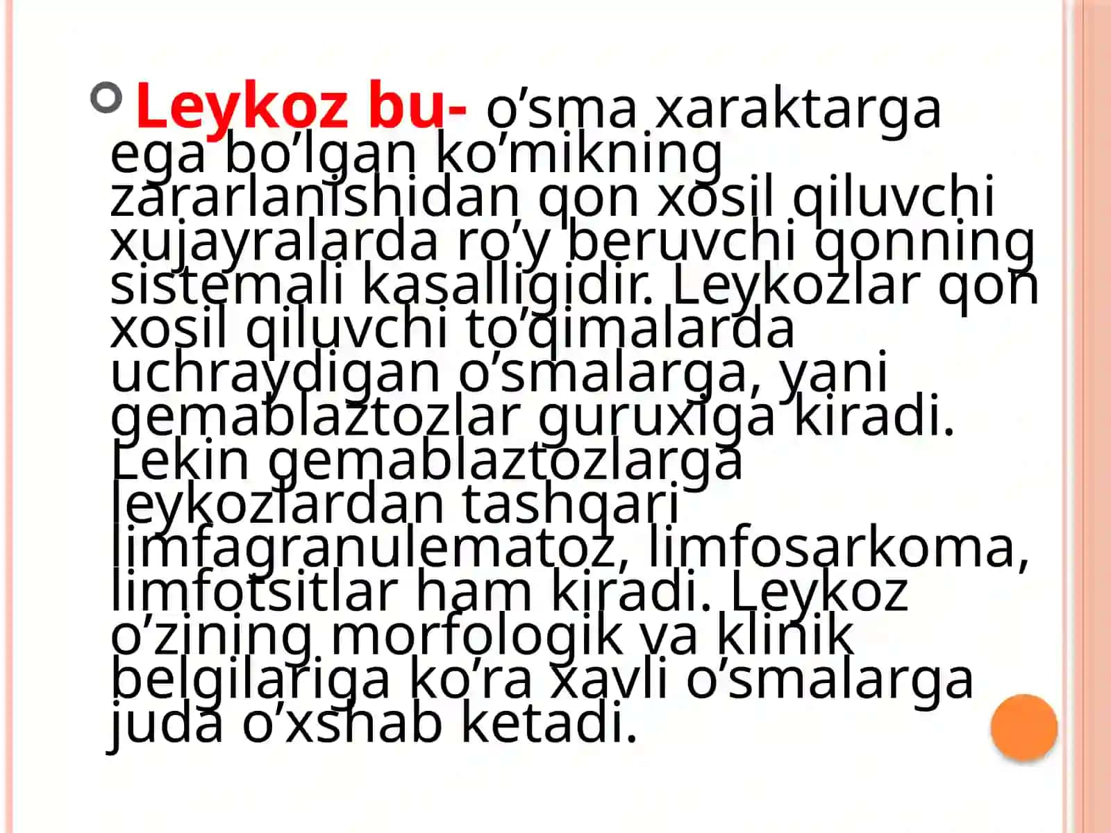 Лейкозлар 4