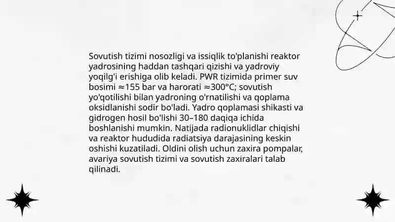 Atom reaktorining xavfliligi 4