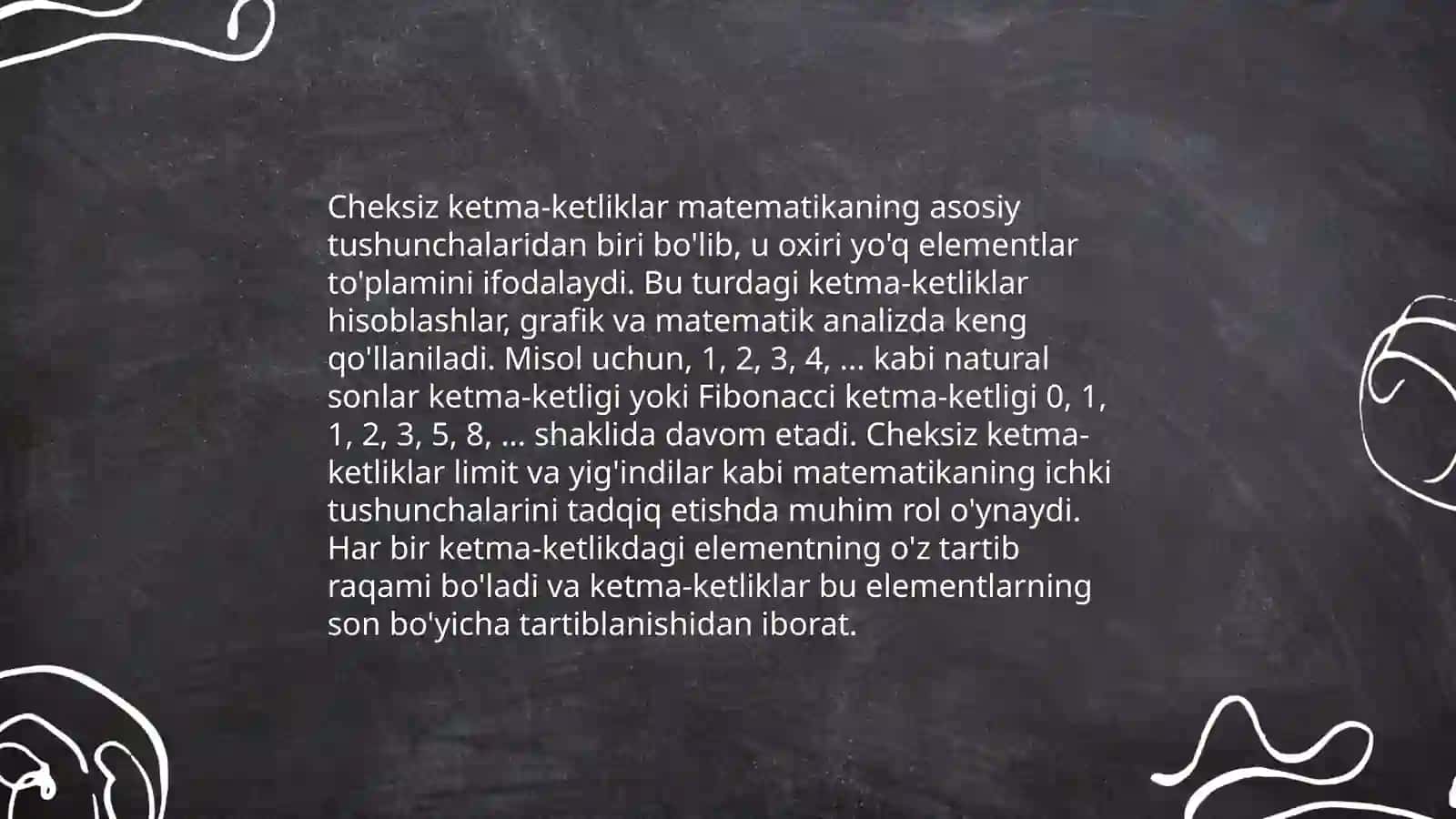 Algebra asoslari 4