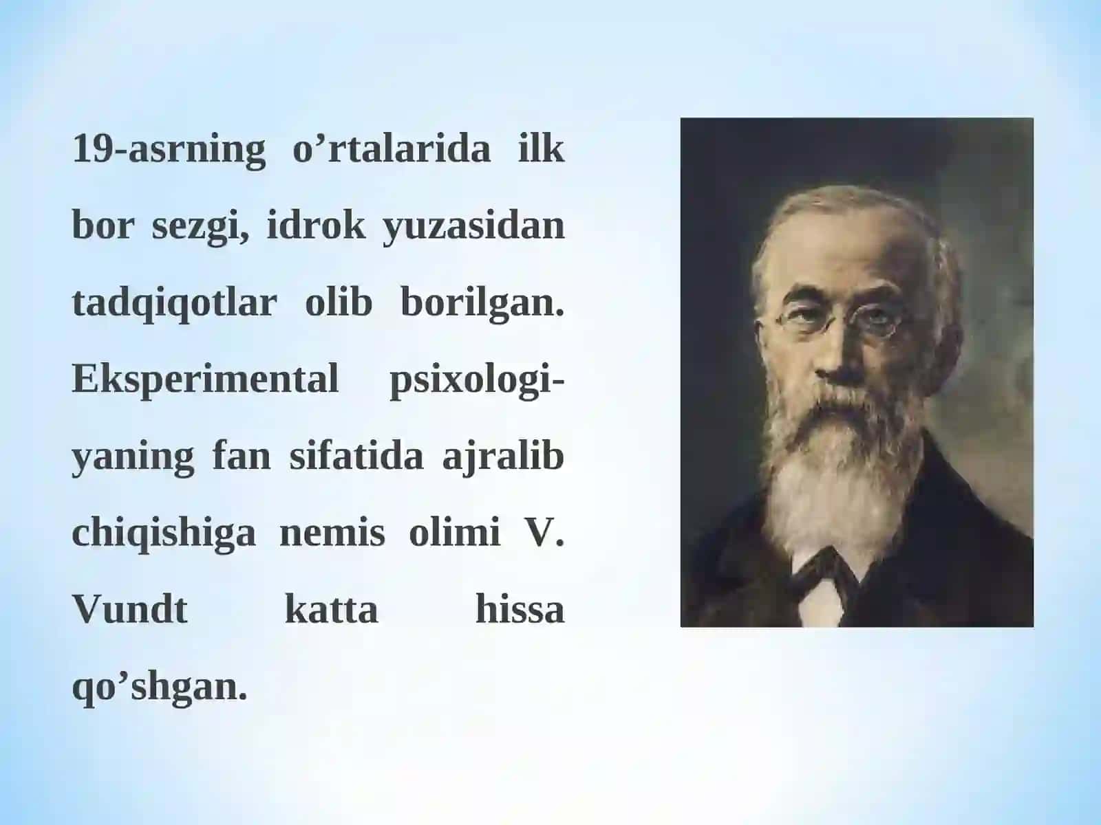 Eksperimental psixologiyaning hozirgi davrdagi holati. 4