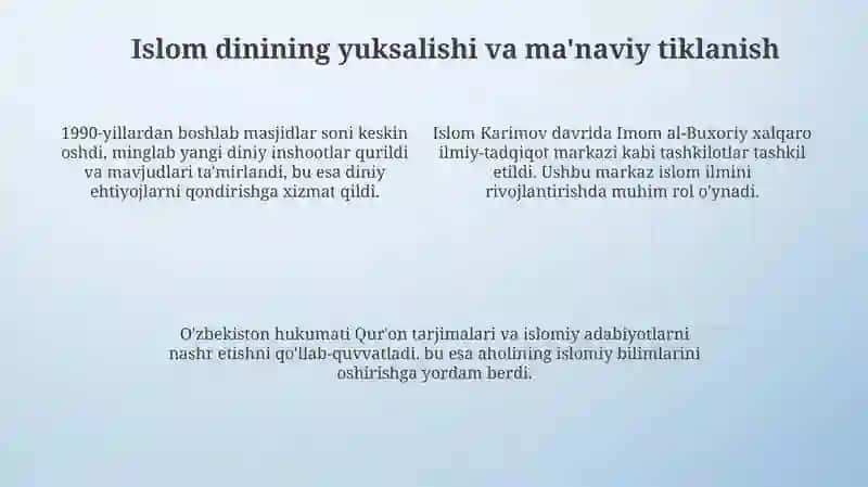 OʻZBEKISTON RESPUBLIKASI OLIY TA’LIM, FAN VA INNOVATSIYALAR VAZIRLIGI TAQDIMOT 4