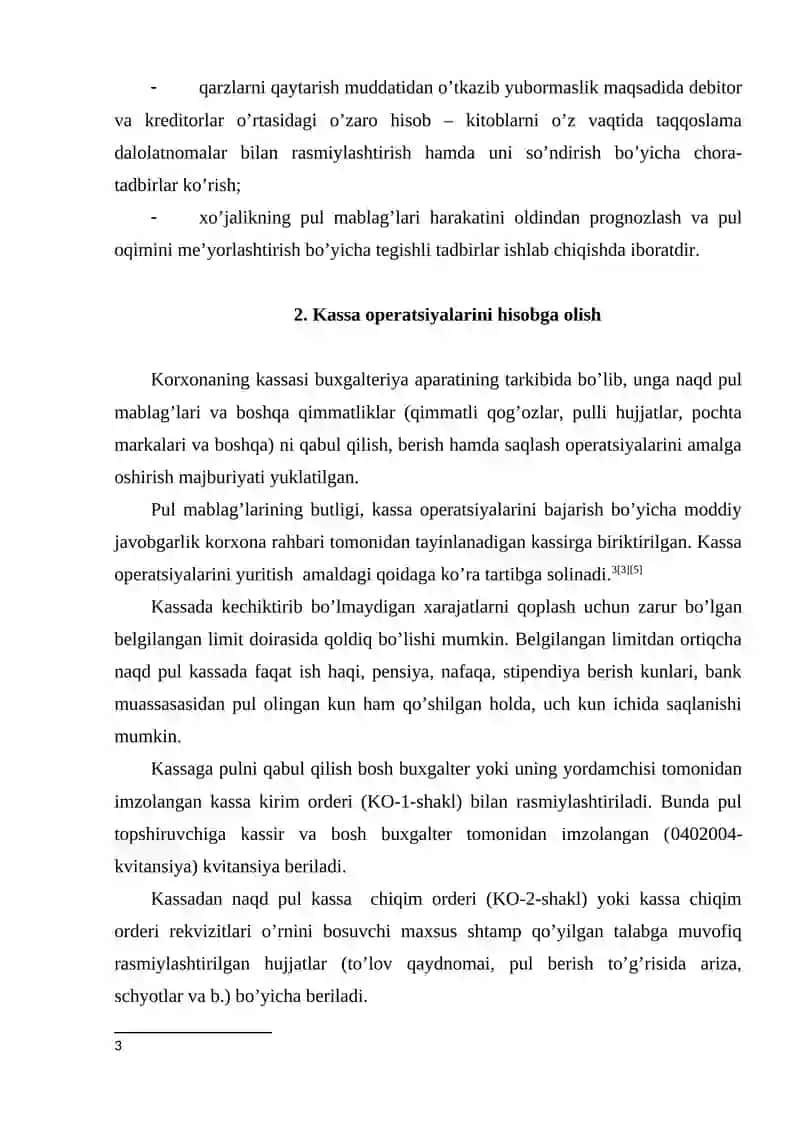 Pul mablag’lari va hisob–kitoblar hisobi 4