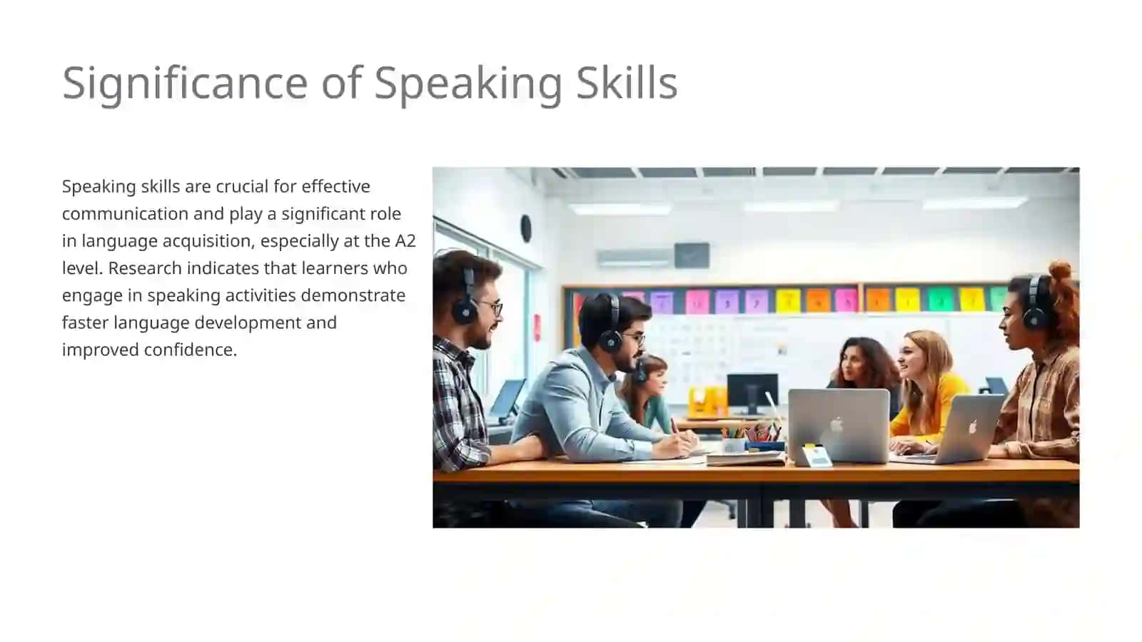 Effective Methods in Improving Speaking Skills in A2 Level Learners 4