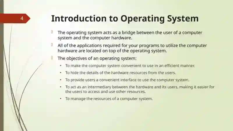 Operating System 4