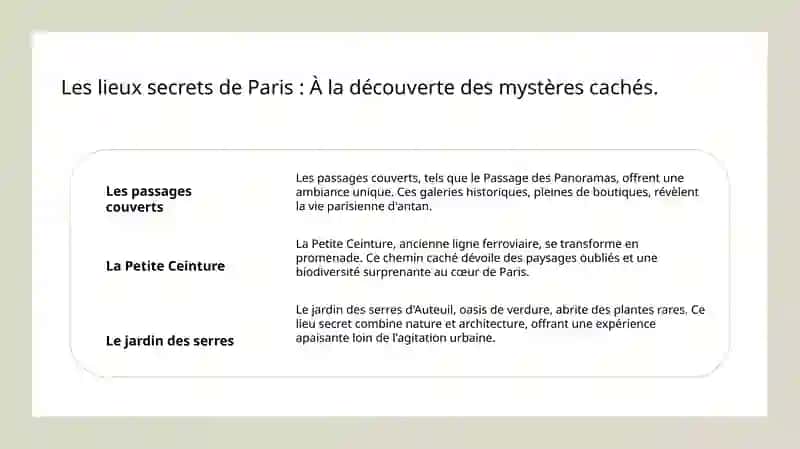 Les curiositys de Paris 4