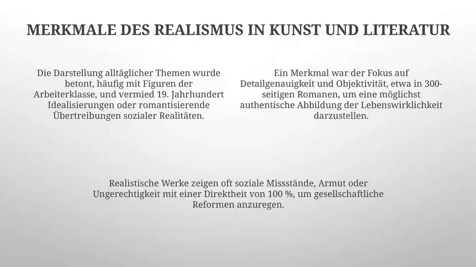 Das Zeitalter des Realismus 4