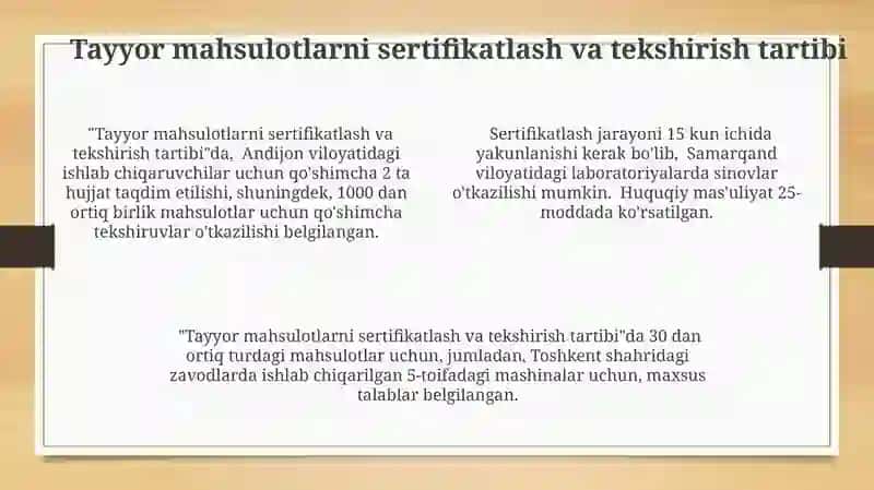 Mashina va mexanizmlar uchun texnik xavfsizlik talablari keltirilgan meyoriy hujjatlarni o'rganish 4