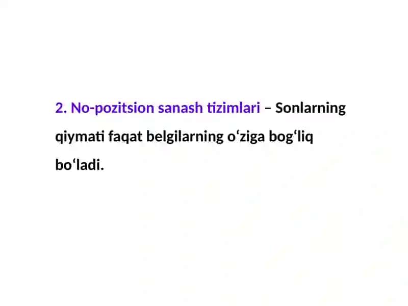 Sanash va uning tizimlari 4