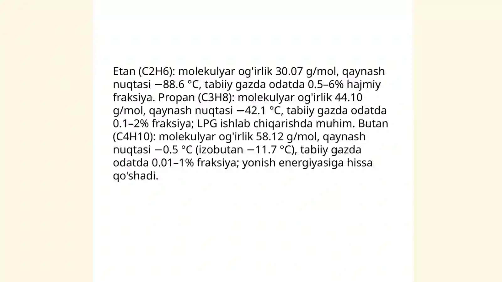 Tabiiy gazning tarkibi 4