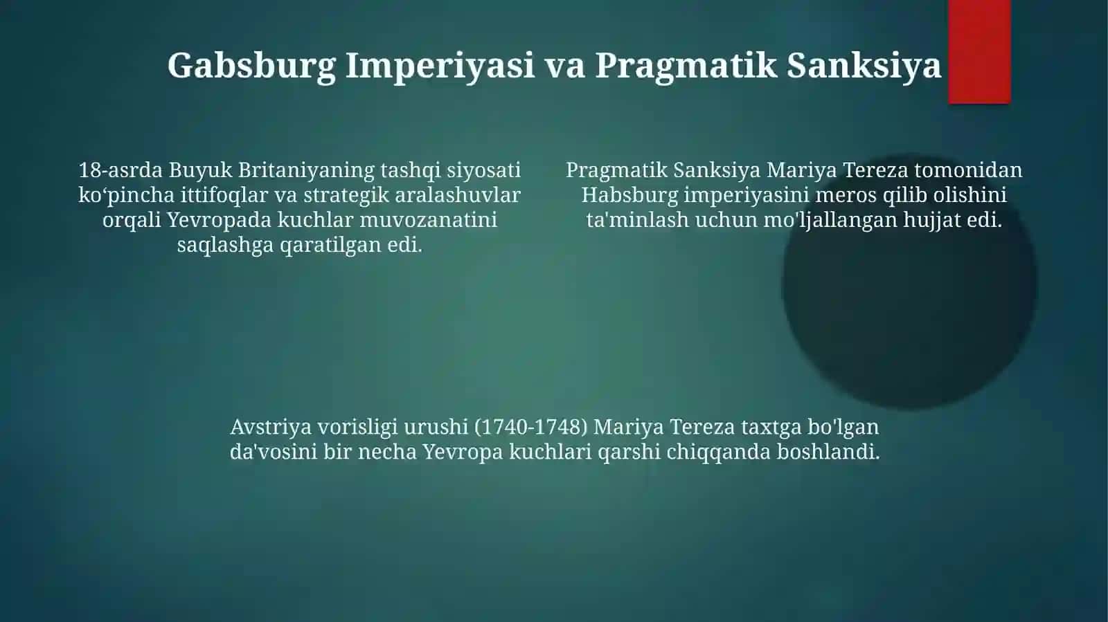Avstriya Vorisligi Urushi: Yevropa Kuchlarining Kurashi 4