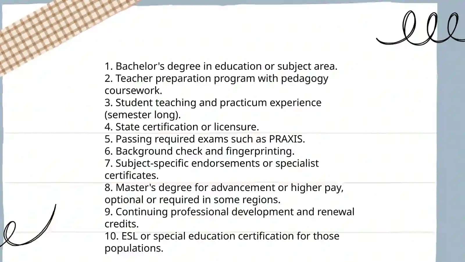 My future profession (teacher) 4