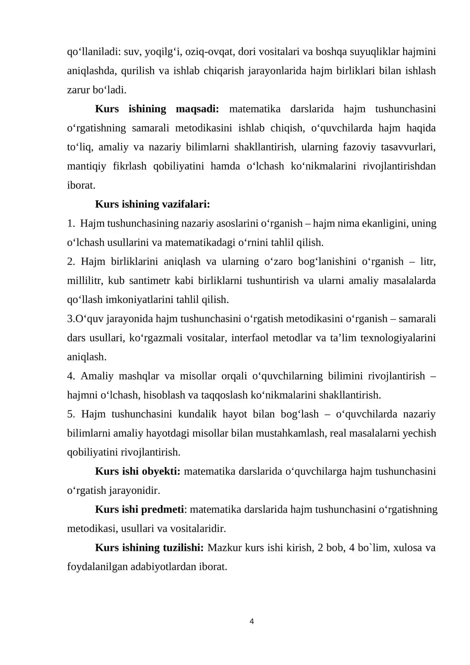 Matematikada o’qitish metodikasi 4
