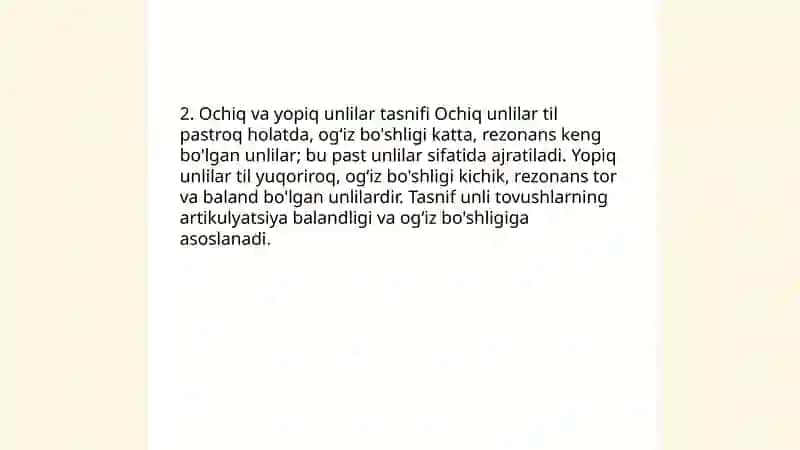 Unlilar tasnifi 4
