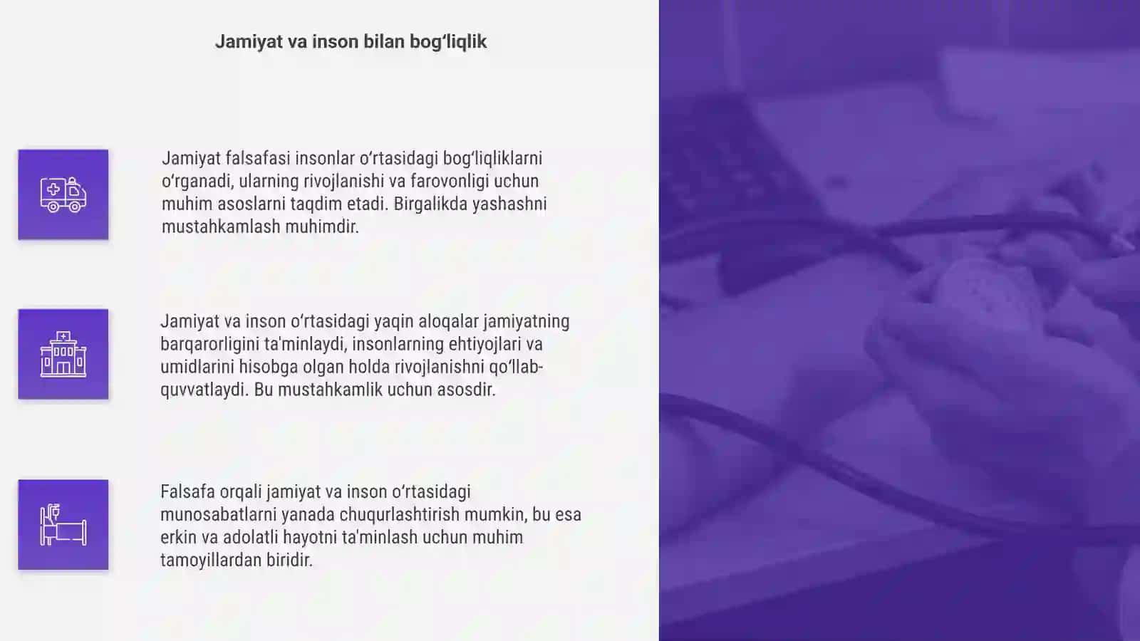 Jamiyat falsafasi 4