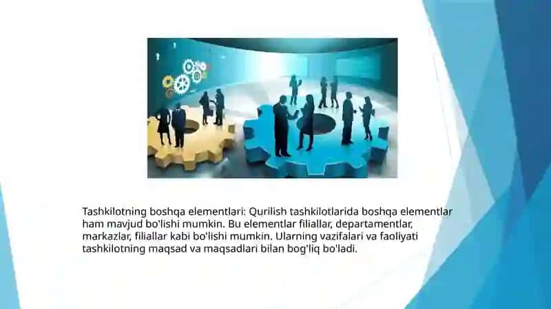 "Qurilishni Tashkil Etish va Rejalashtirish" 4