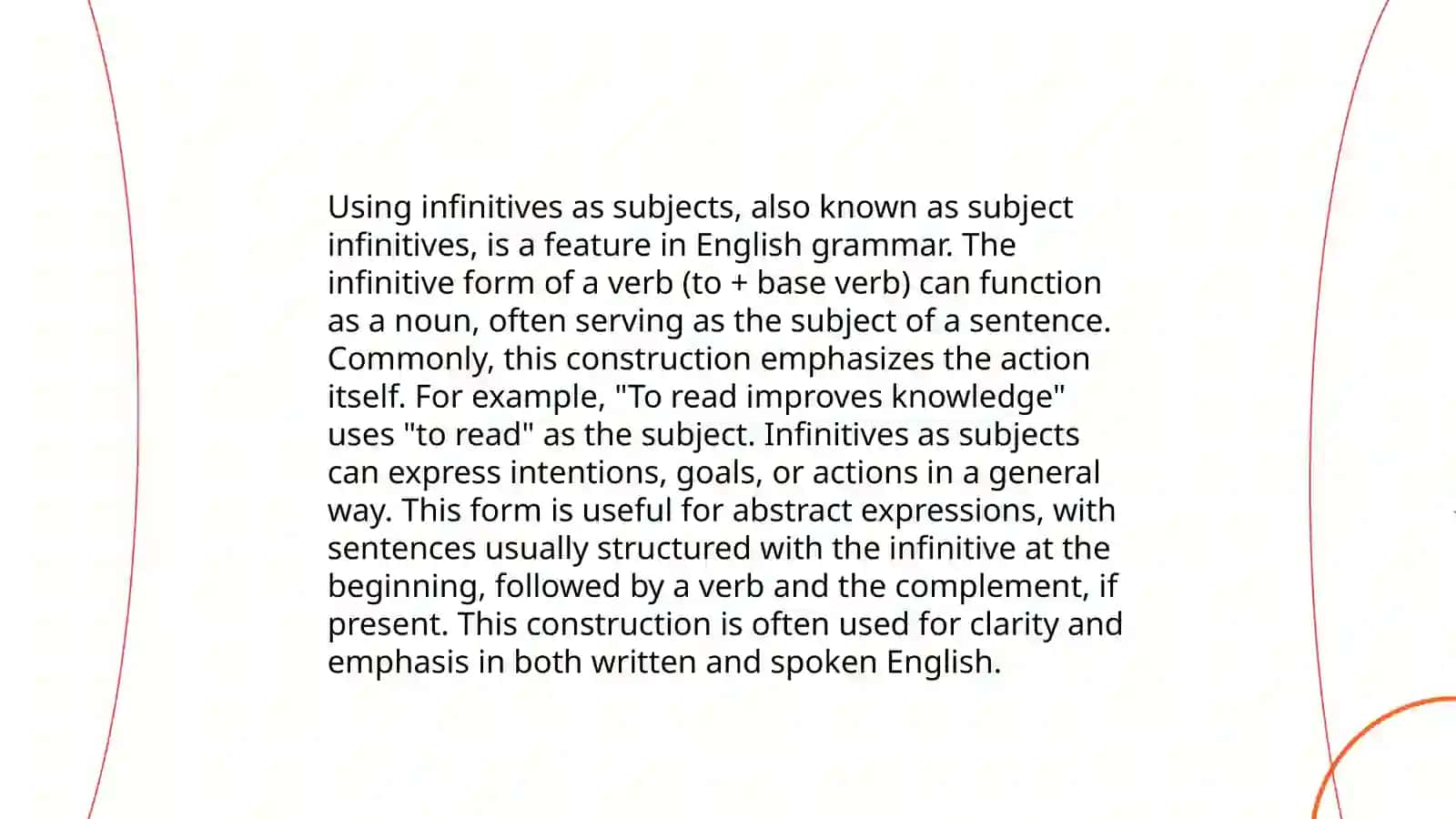 ing and infinitive 4