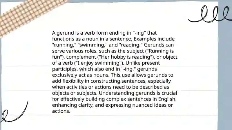 Infinitives and Gerunds 4