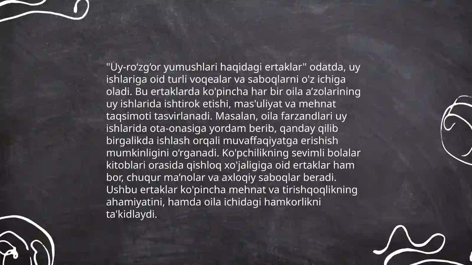 Maishiy ertaklar 4