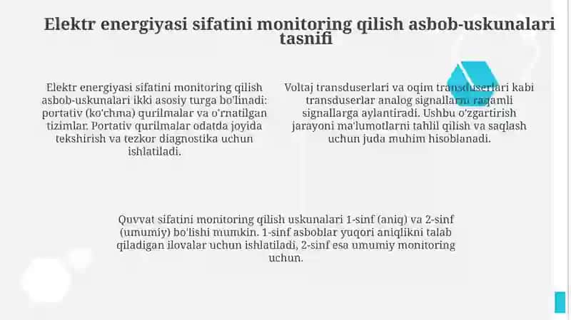 Elektr energiyasi sifatini nazorat qilishda aspob uskunalar 4