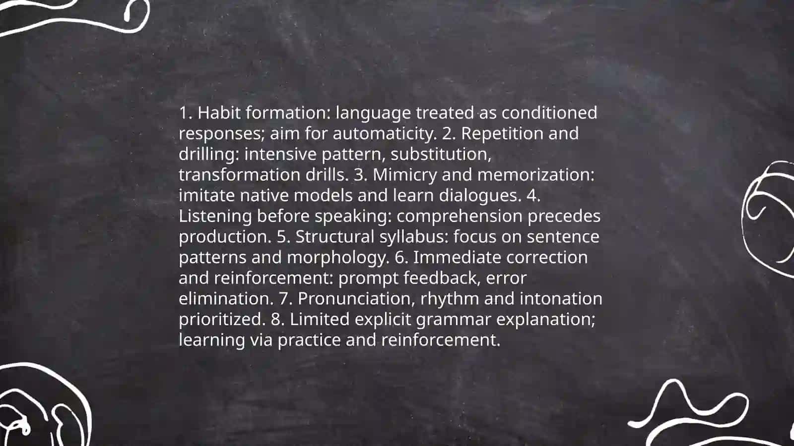 Audio-lingual method 4