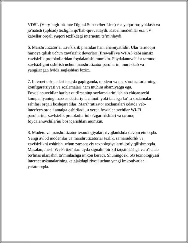 INTERNET KNOWLEDGE: EQUIPMENT AND NETIQUETTE 4