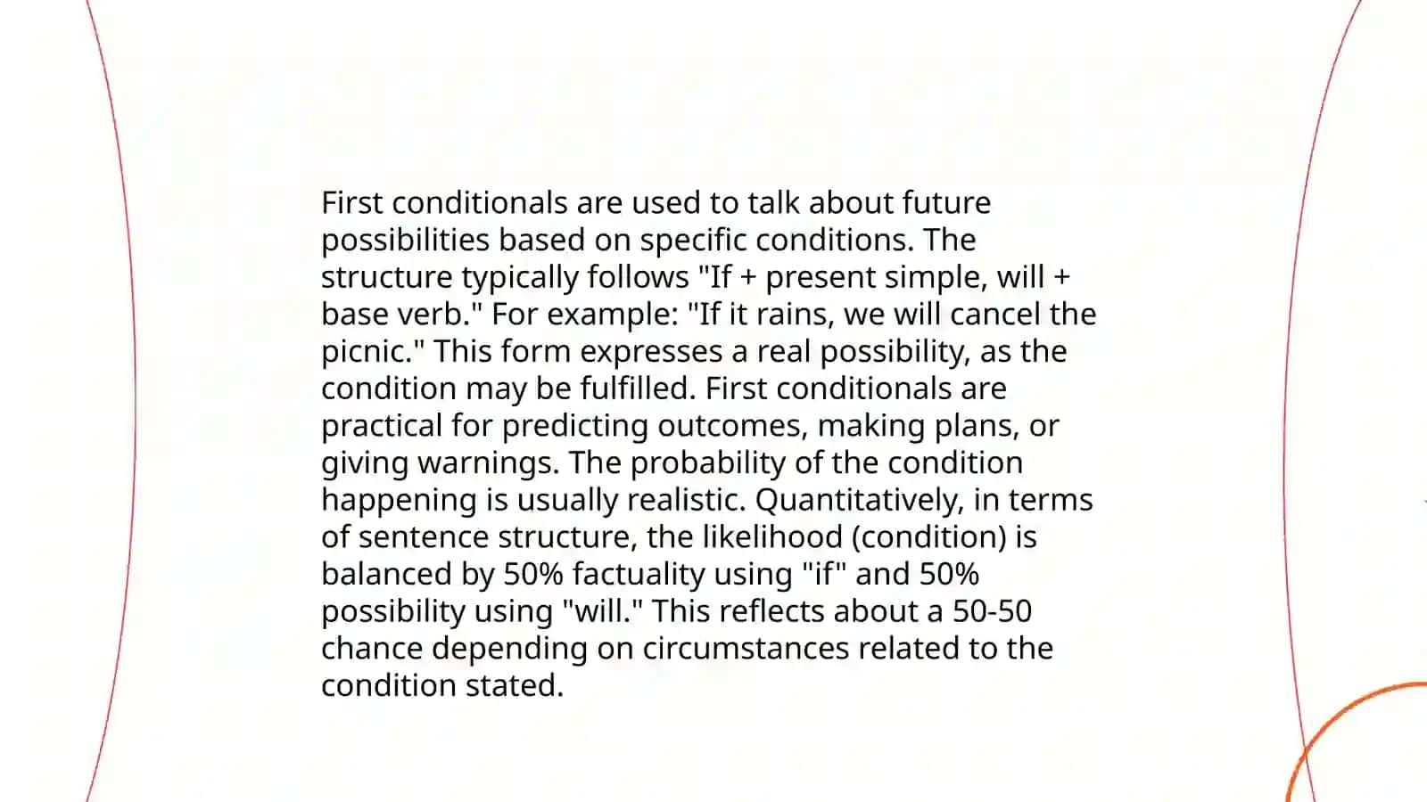 Conditionals 4